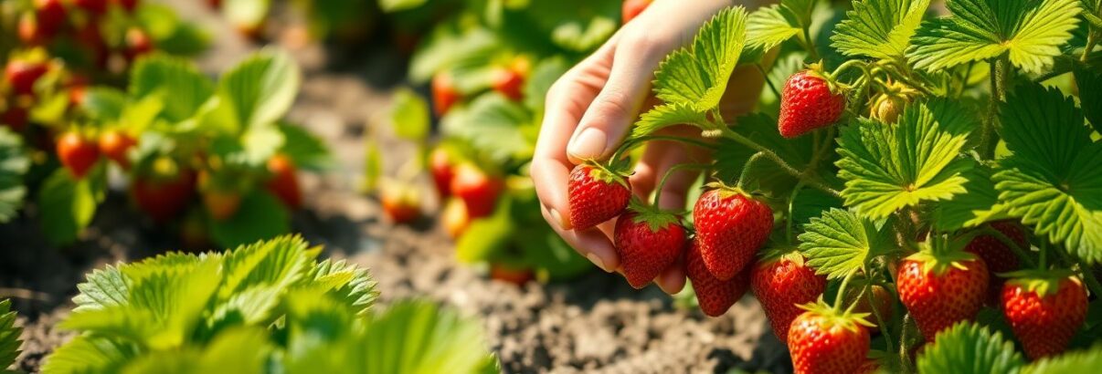 Tailler ses fraisiers : méthode complète pour une récolte abondante