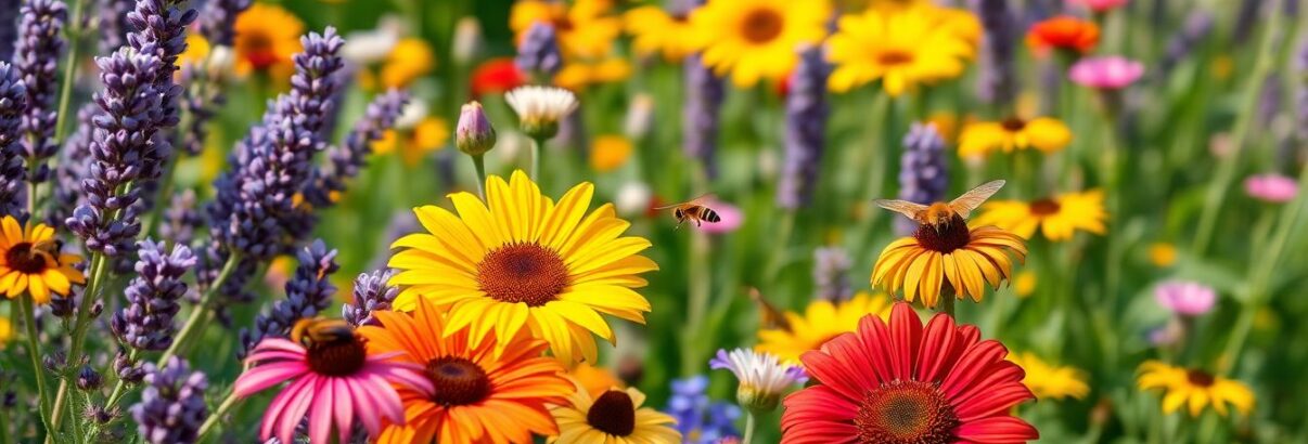 Fleurs et abeilles : 15 plantes qui attirent les pollinisateurs dans votre jardin
