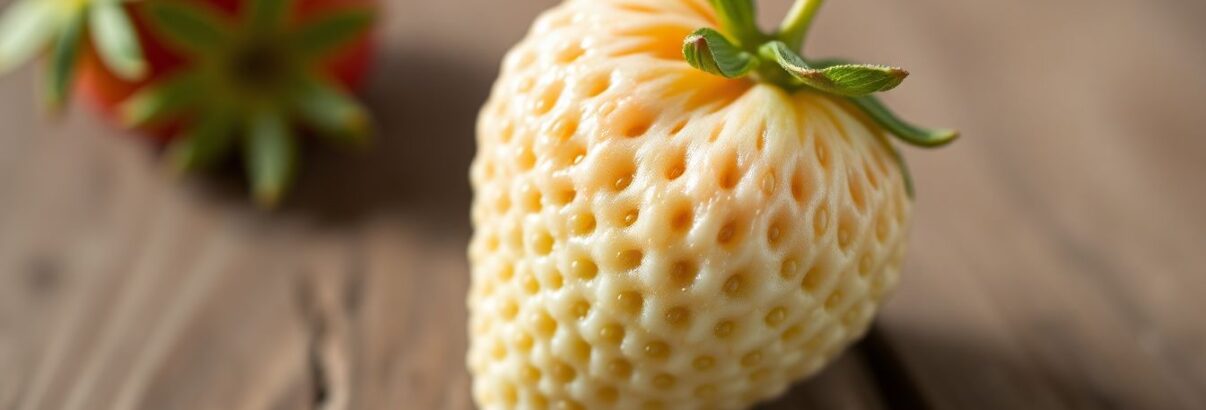 Fraise blanche
