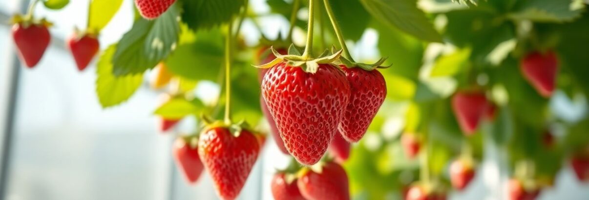 Fraises hors-sol : cultiver la tête en bas sans terre pour des fruits plus sucrés
