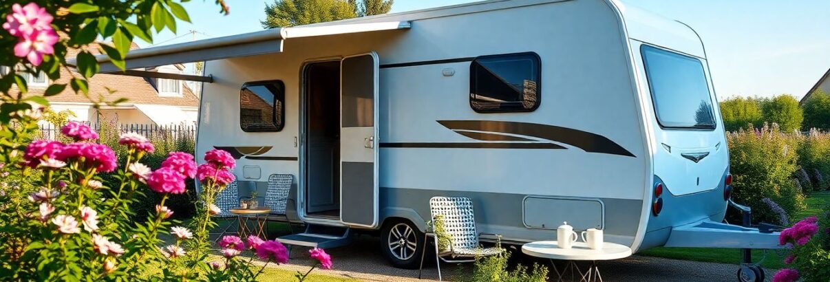 Installer une caravane dans son jardin : guide complet des règles et démarches 2025