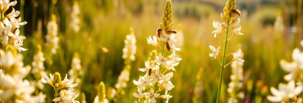 L'asphodèle : cette plante méditerranéenne ancestrale qui fleurit chaque année, ravit les palais et séduit les abeilles