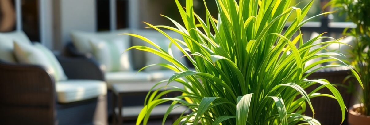 La citronnelle : cette plante résistante qui chasse les moustiques et parfume votre terrasse