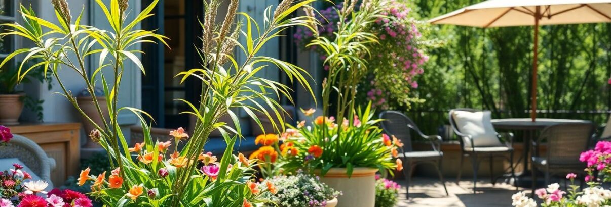 La citronnelle : le secret naturel contre les moustiques qui parfume et décore votre jardin d'été