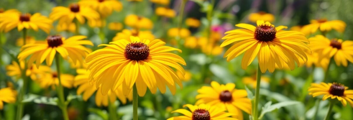 La rudbeckie : la vivace qui fleurit dès la première année et résiste à la chaleur