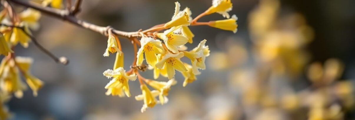 Le Chimonanthe précoce : l'arbuste au parfum de vanille qui enchante le jardin hivernal