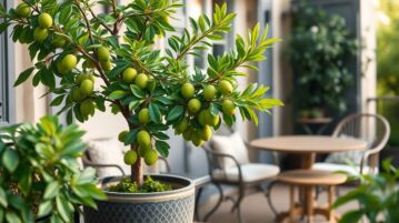 Le feijoa : cet arbre fruitier résistant au froid qui s'épanouit en pot sur votre terrasse