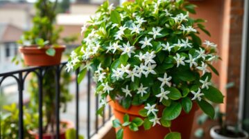 Le Jasmin étoilé : une floraison parfumée en pot qui brave tous les climats