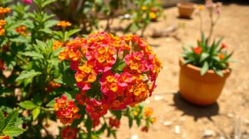 Le Lantana camara, cet arbuste qui brave canicule et sécheresse tout en fleurissant sans relâche