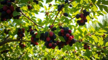 Le Mûrier-platane : l'arbre idéal à planter en mai pour profiter de ses fruits délicieux sans effort