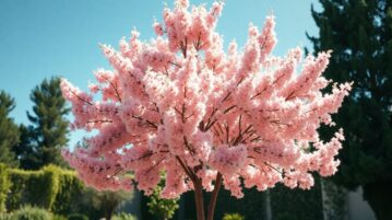 Le Tamaris, l'arbre d'ornement qui fleurit en nuage rose sans entretien