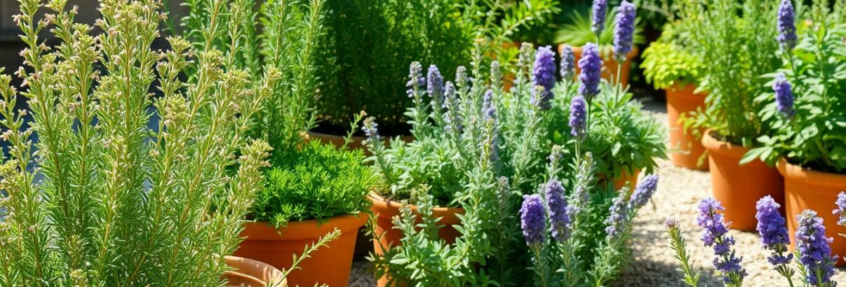 Les herbes qui soignent et se mangent : cultiver des plantes à double usage dans un jardin sec