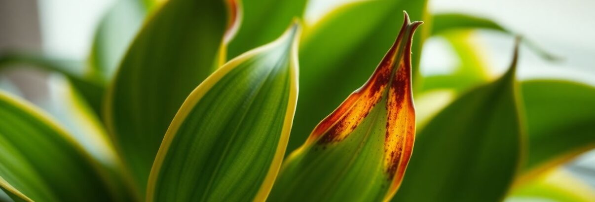 Quand les feuilles de vos plantes brunissent aux extrémités : comprendre ce signal d'alarme