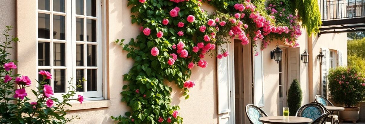 Sublimez vos murs extérieurs avec les meilleures plantes pour jardin, terrasse et balcon
