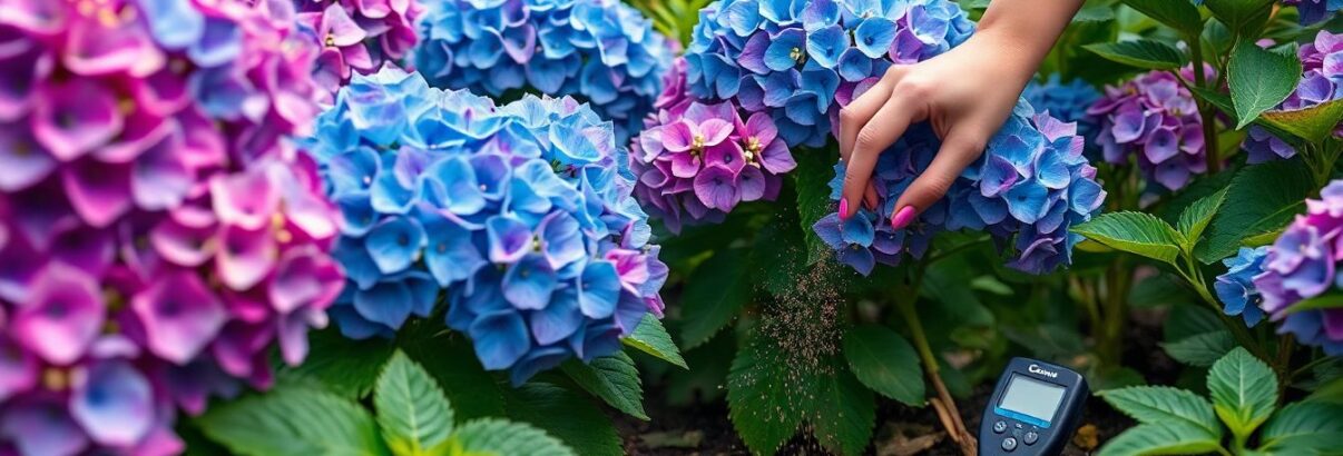 Transformez la couleur de vos hortensias avec ce simple changement de sol - Guide pratique pH
