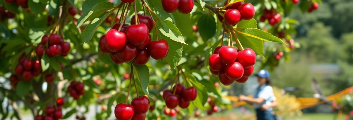 3 astuces efficaces pour protéger vos cerises des oiseaux : testées et approuvées par un jardinier