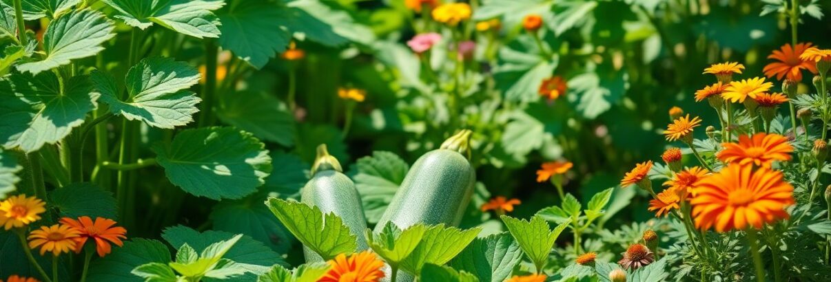 Ce que vous devez planter près des courgettes pour éviter 90 % des maladies d'été