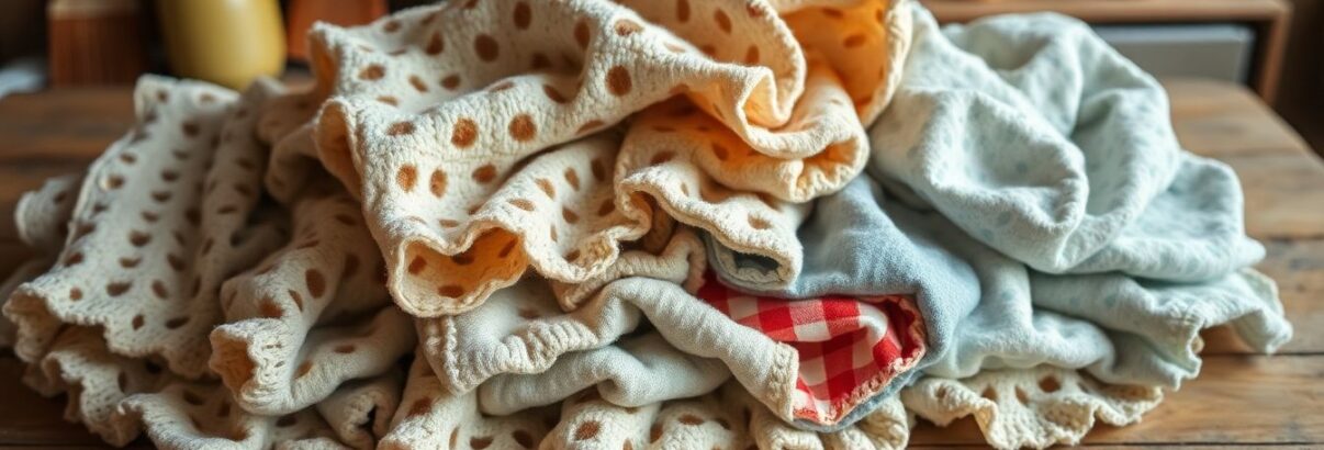 Ces vieux torchons troués que vous jetez valent de l'or : découvrez leurs usages insoupçonnés