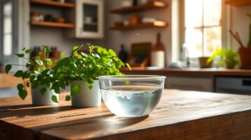Cette astuce de grand-mère avec un bol d'eau et de vinaigre élimine définitivement les moucherons de vos plantes