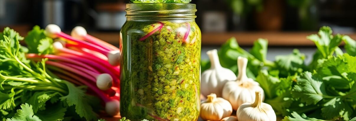 Cette astuce géniale transforme vos fanes de radis en délicieux pesto maison