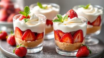 Dites adieu au mascarpone : ce tiramisu aux fraises se prépare avec un ingrédient bien plus léger qui va vous surprendre dès la première cuillère