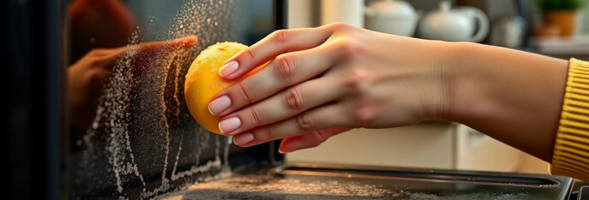 Elle frotte du citron congelé sur son four : la méthode révolutionnaire qui élimine graisse et odeurs tenaces