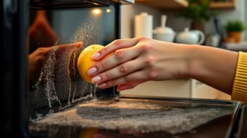 Elle frotte du citron congelé sur son four : la méthode révolutionnaire qui élimine graisse et odeurs tenaces