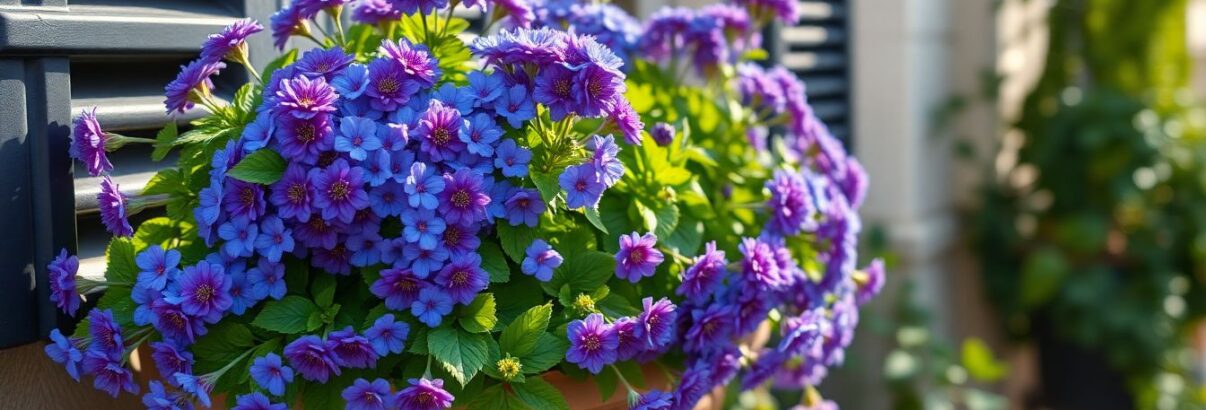 L'ageratum : la petite merveille qui révolutionne vos jardinières avec ses pompons colorés