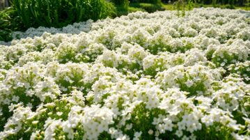L'Alyssum maritime : la plante vivace qui transforme votre jardin en tapis fleuri dès mai