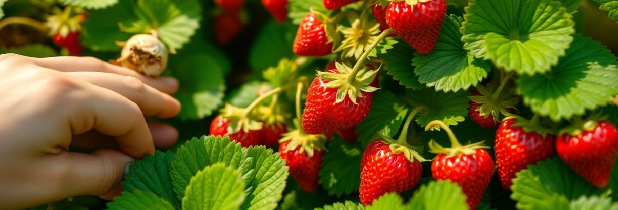 L'erreur fatale qui ruine vos fraisiers en juin (et ma technique secrète pour des fruits plus sucrés)