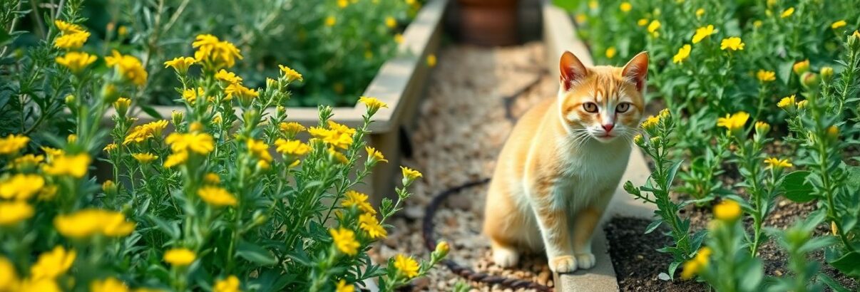 La rue officinale : cette plante miracle qui protège votre jardin des chats toute l'année