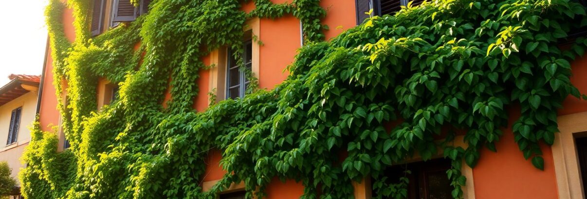 La vigne vierge sur les façades du sud : bienfaits insoupçonnés et solutions architecturales