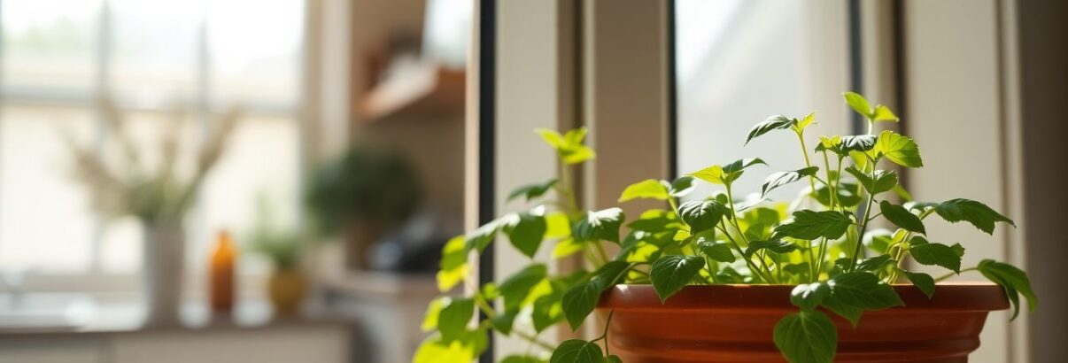 Le basilic à la fenêtre : chasse les mouches et parfume votre cuisine naturellement