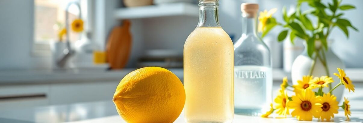 Le citron et le vinaigre blanc : ce duo magique qui nettoie toute la maison avec un parfum estival