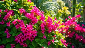 Le Dipladénia : la plante tropicale qui éclipse les géraniums avec sa floraison estivale ininterrompue