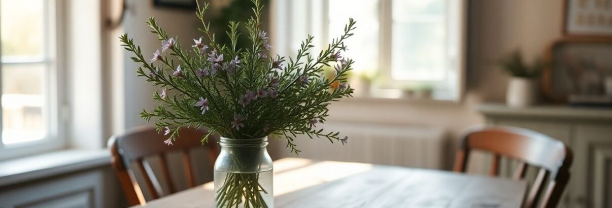 Le romarin en fleur : astuces pour embaumer naturellement votre intérieur