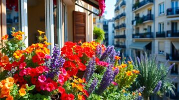 Les fleurs indestructibles pour balcon plein sud : résistantes au soleil et au vent