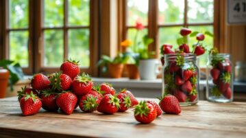 Ne jetez plus les queues de fraises : elles regorgent de bienfaits pour votre jardin… et votre cuisine