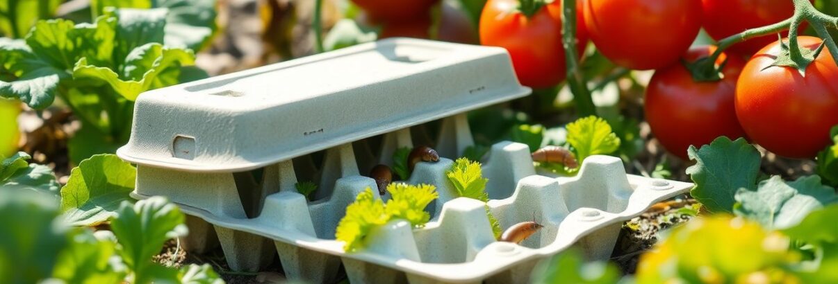 Ne jetez plus vos boîtes d'œufs : un piège redoutable contre les limaces qui sauve vos légumes