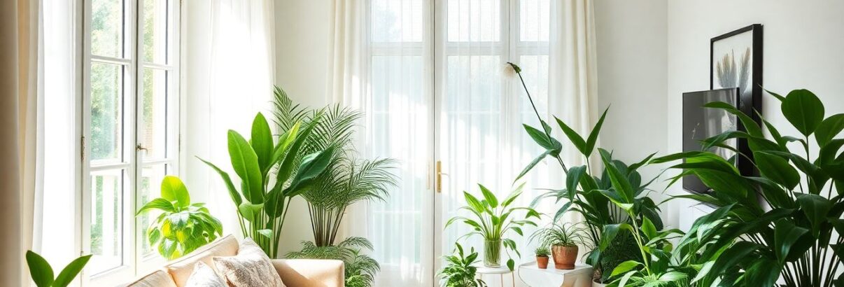Plantes et ventilation naturelle : comment rafraîchir et purifier l'air de votre maison pendant les canicules