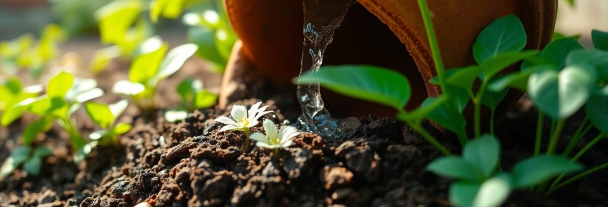 Pot en terre cuite inversé : la technique ancestrale qui révolutionne l'arrosage automatique