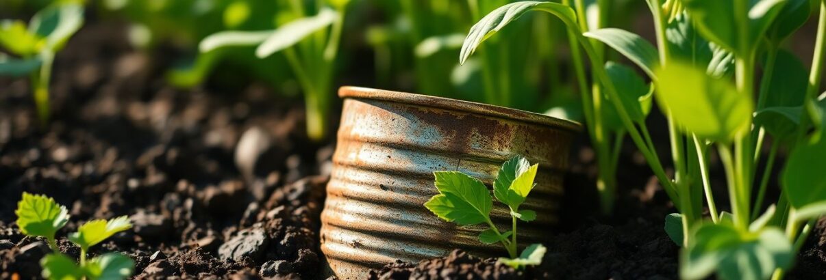 Pourquoi enterrer une boîte de conserve rouillée dans votre potager ? La méthode cachée qui régénère la terre