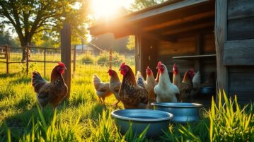 Protéger ses poules de la chaleur : Guide complet pour traverser les canicules