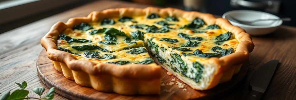 Quiche aux épinards et ricotta : la recette gourmande qui réveille vos papilles