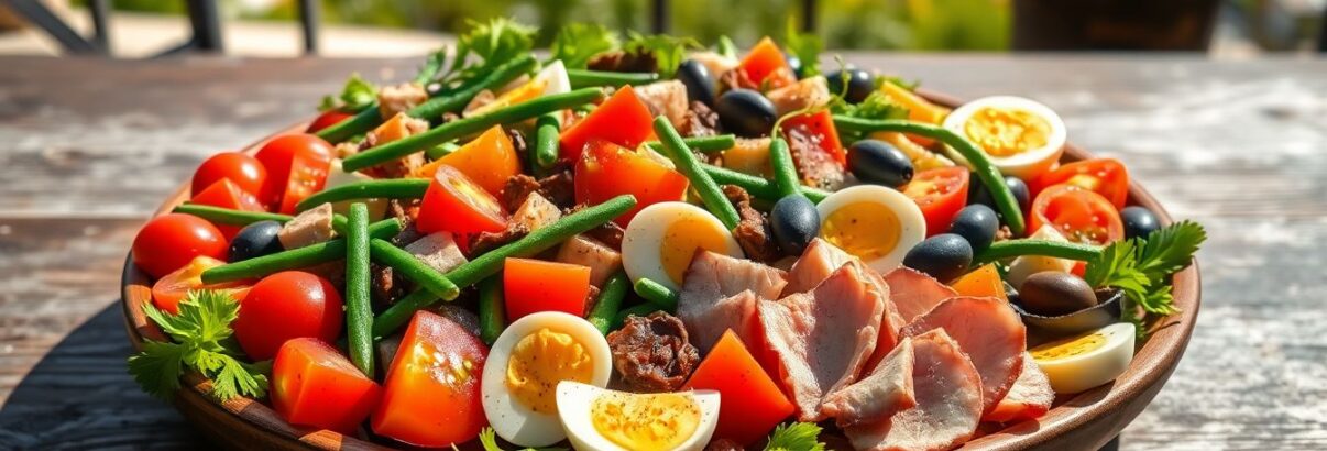 Salade niçoise traditionnelle : la vraie recette ancestrale du Sud de la France