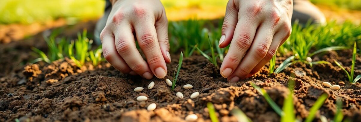 Semer une pelouse parfaite : Faut-il enterrer les graines ou les laisser en surface ?