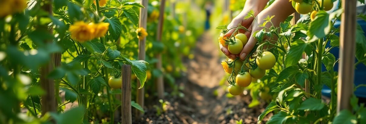 Vos tomates commencent à fleurir ? Faites ces 7 gestes clés pour une récolte vraiment spectaculaire