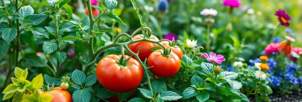 7 plantes compagnes qui remplacent le paillage au pied des tomates tout en prévenant les maladies