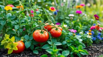 7 plantes compagnes qui remplacent le paillage au pied des tomates tout en prévenant les maladies