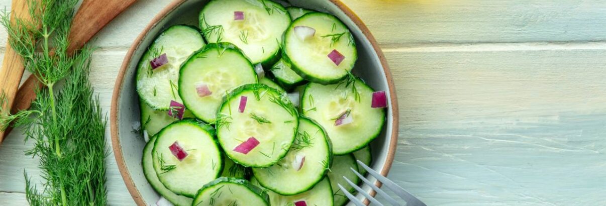 salade de concombres